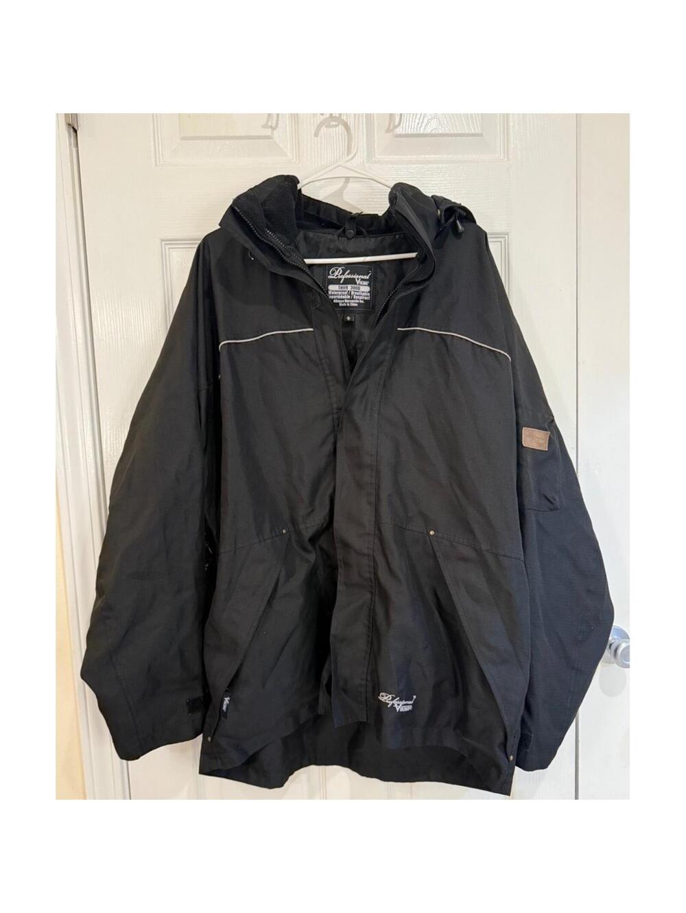 :) Professional Viking Thor 300D Waterproof Breathable Black Jacket XL [COPY]